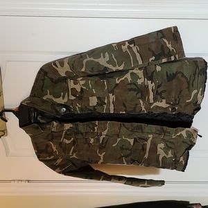 Camoflauge women's spring/fall jacket